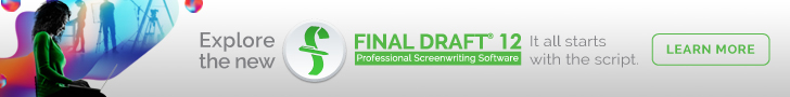 Final Draft - Banner - n logiciel de scénarisation pour l'écriture et la mise en forme de scénarios.