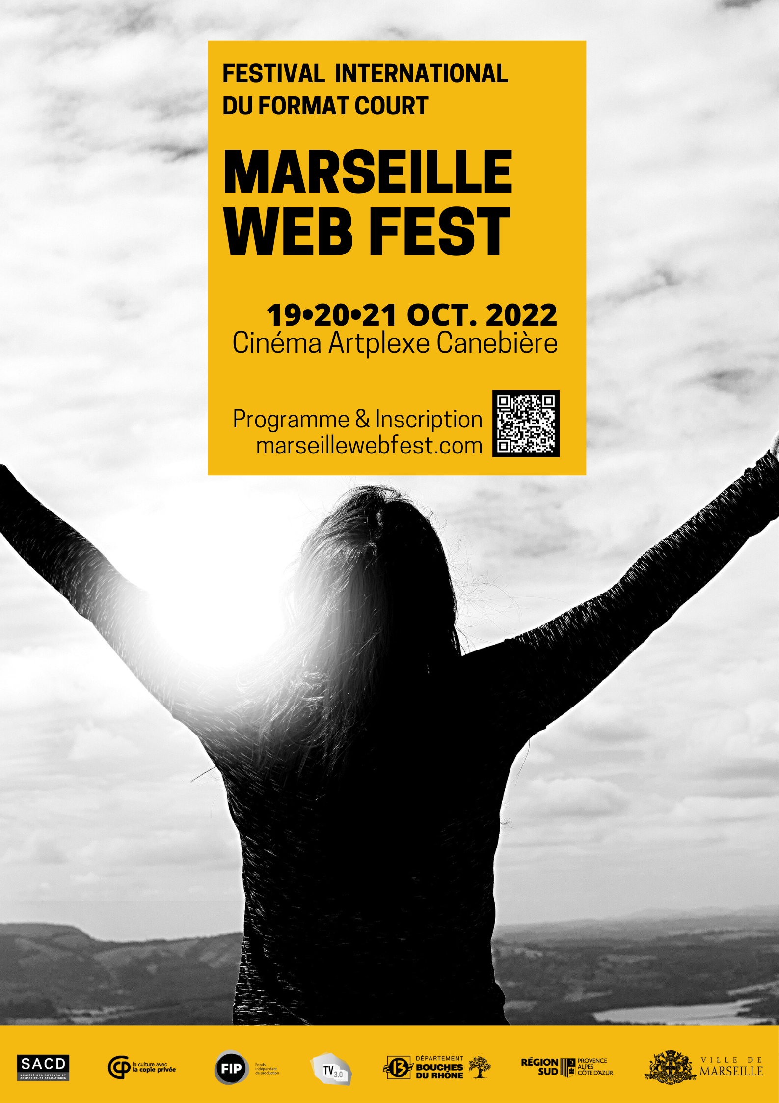 Affiche Marseille Web Fest - Bilan de la 12ème édition (2022) Festival International du format court